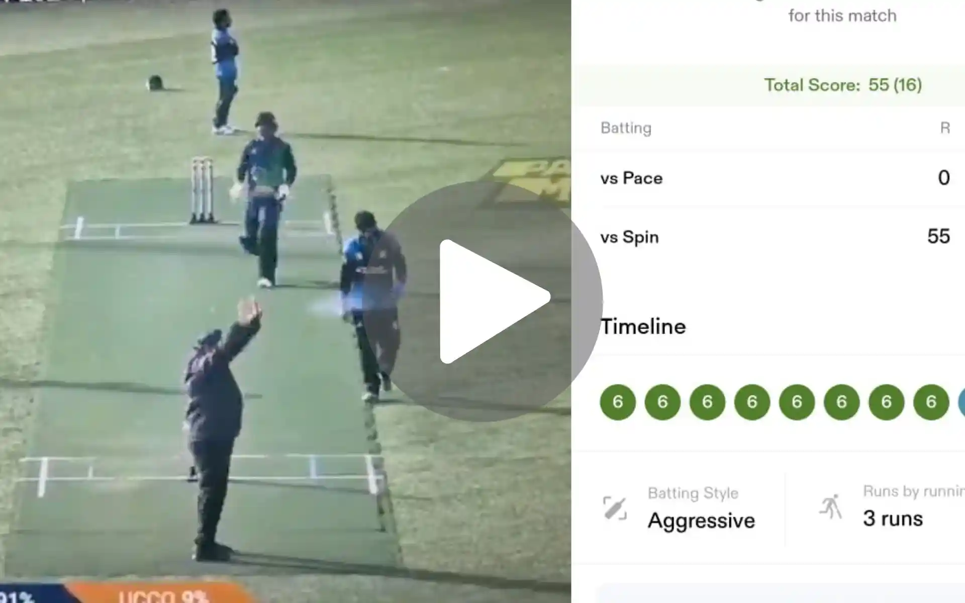 [Watch] Barcelona Batter Smashes 8 Sixes Off 8 Balls To Stun Cricketing World